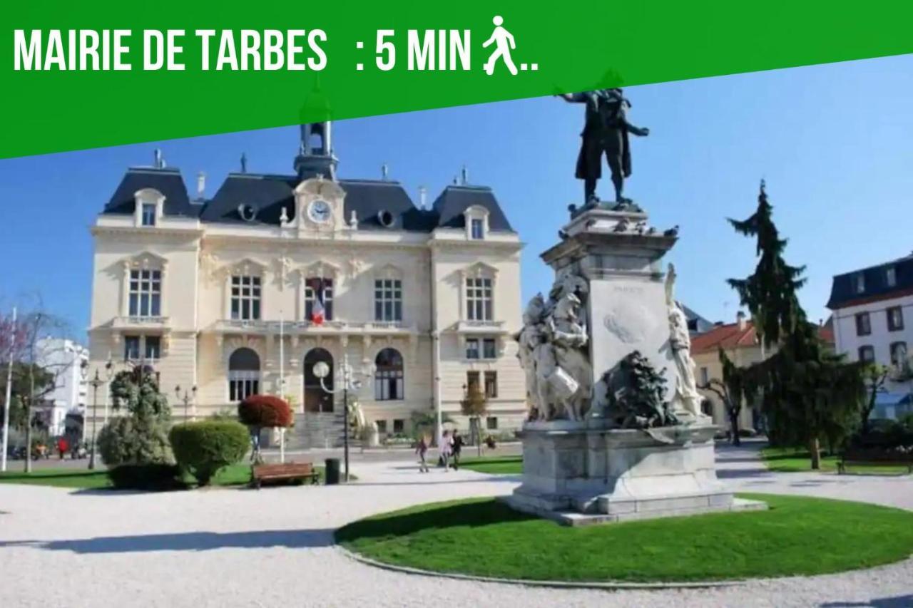 Апартаменты Cap Sud - 53M2- Vue Pyrenees- Hypercentre-Wifi Fibre -Nouvelle Literie Тарб Экстерьер фото