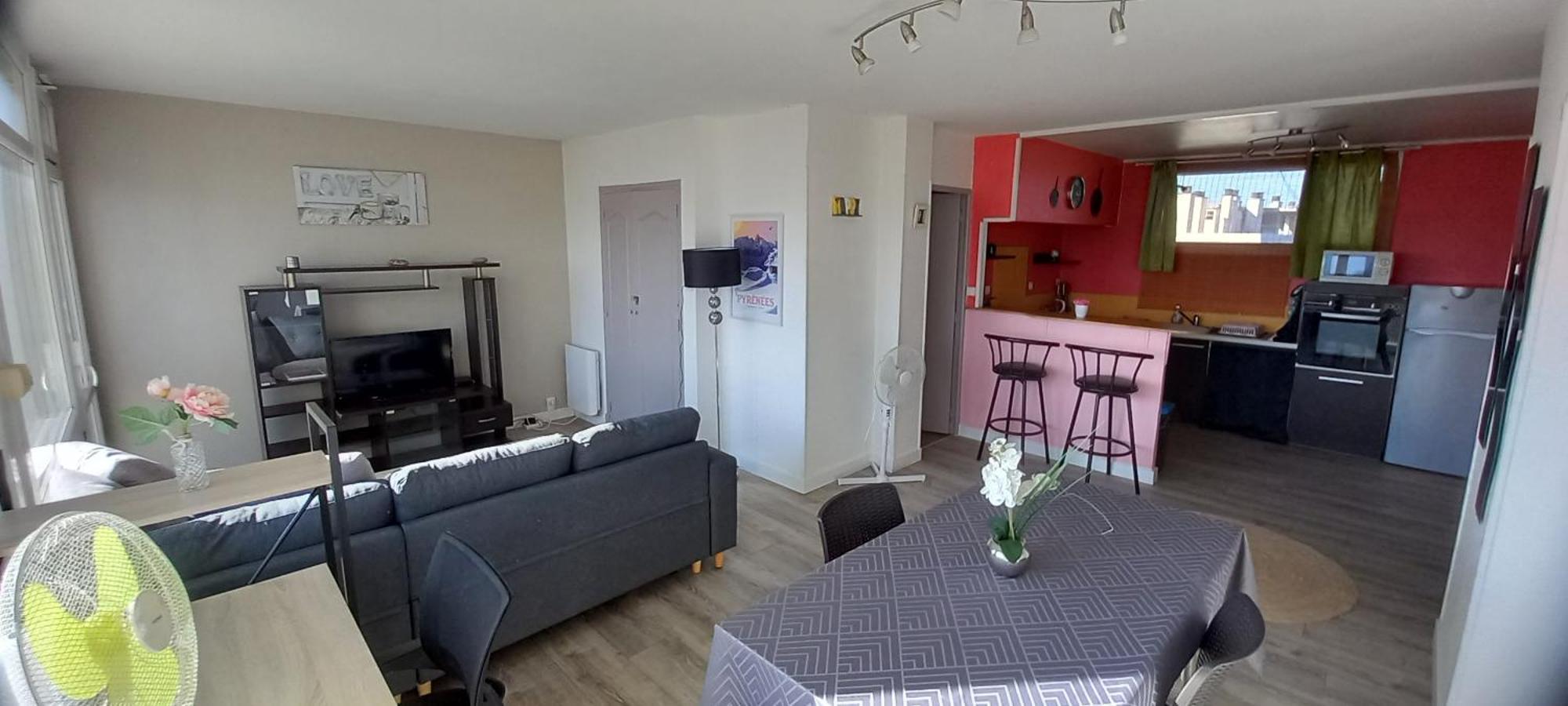Апартаменты Cap Sud - 53M2- Vue Pyrenees- Hypercentre-Wifi Fibre -Nouvelle Literie Тарб Экстерьер фото