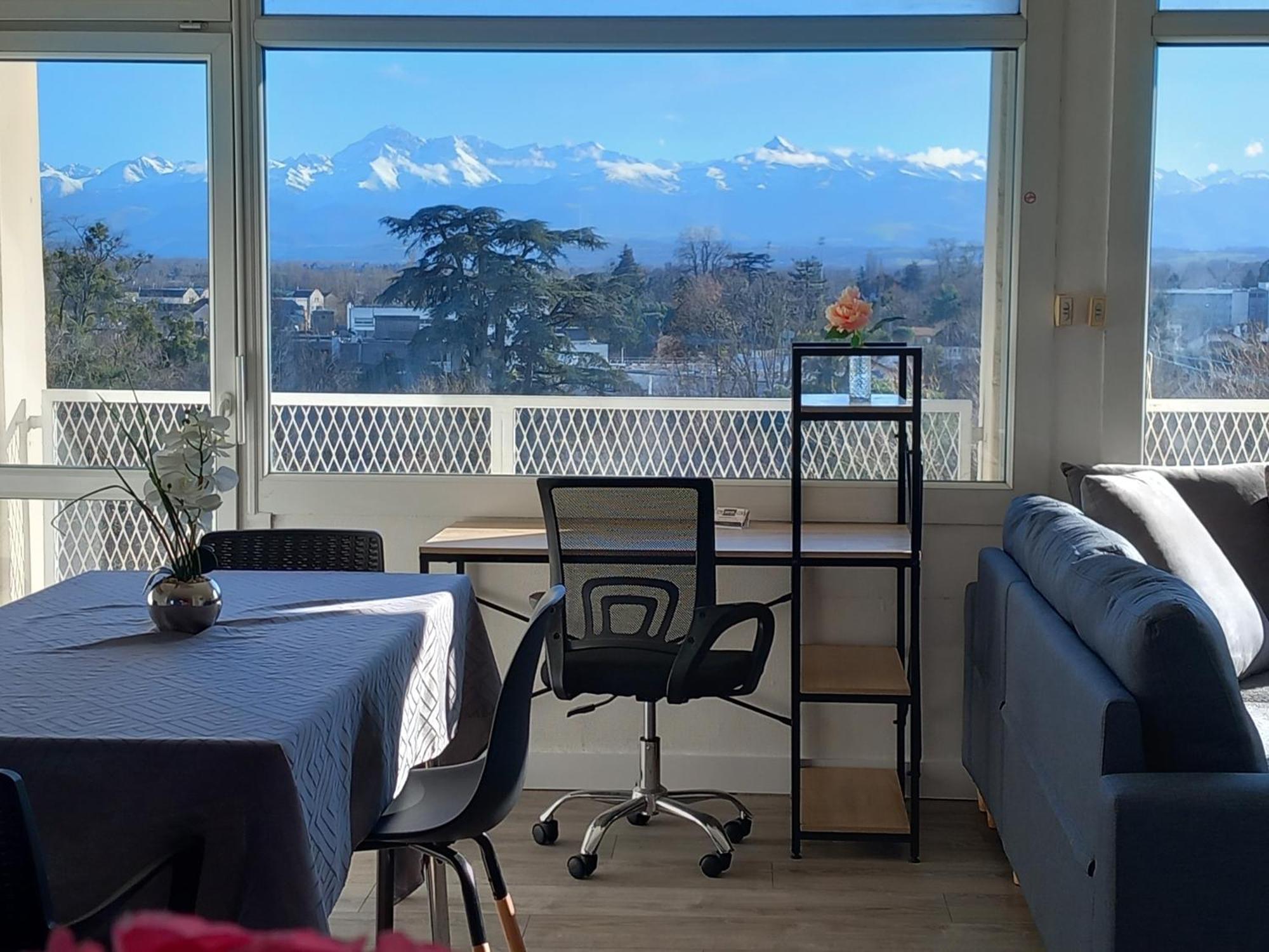 Апартаменты Cap Sud - 53M2- Vue Pyrenees- Hypercentre-Wifi Fibre -Nouvelle Literie Тарб Экстерьер фото